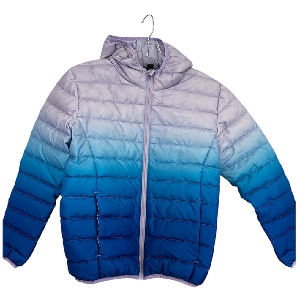 Eddie Bauer Lavender Puffer Jacket Sz large
